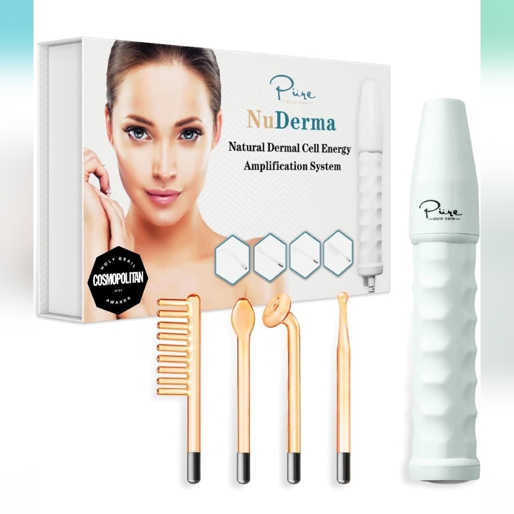 🆕 NWT NIB NuDerma portable handheld skin therapy wand machine